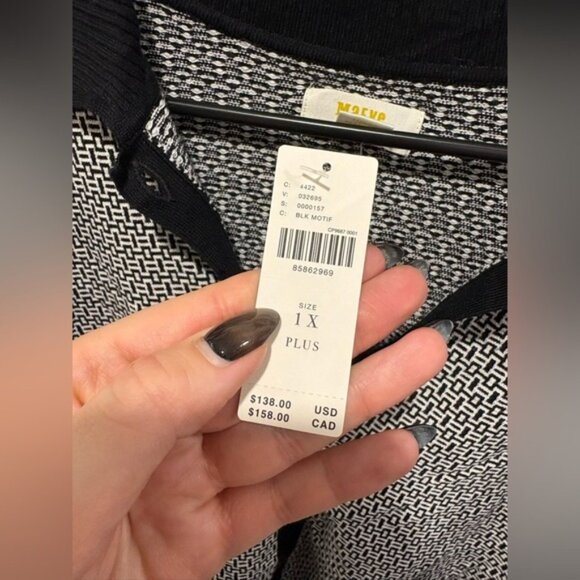 Maeve ANTHROPOLOGIE Plunging Polo Cardigan - Picture 2 of 8